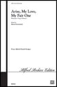 Arise, My Love, My Fair One SATB choral sheet music cover